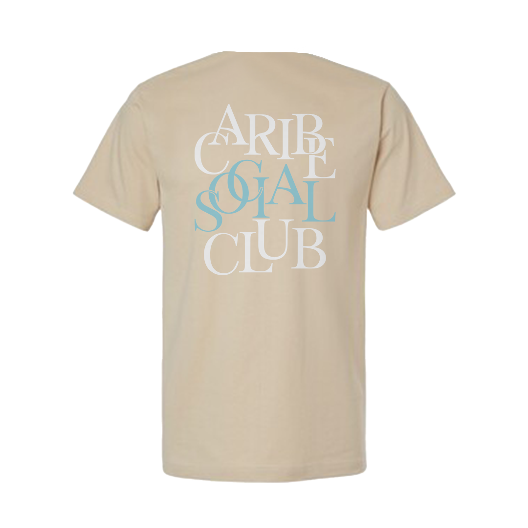 Caribe Social Club - Crewneck T-Shirt
