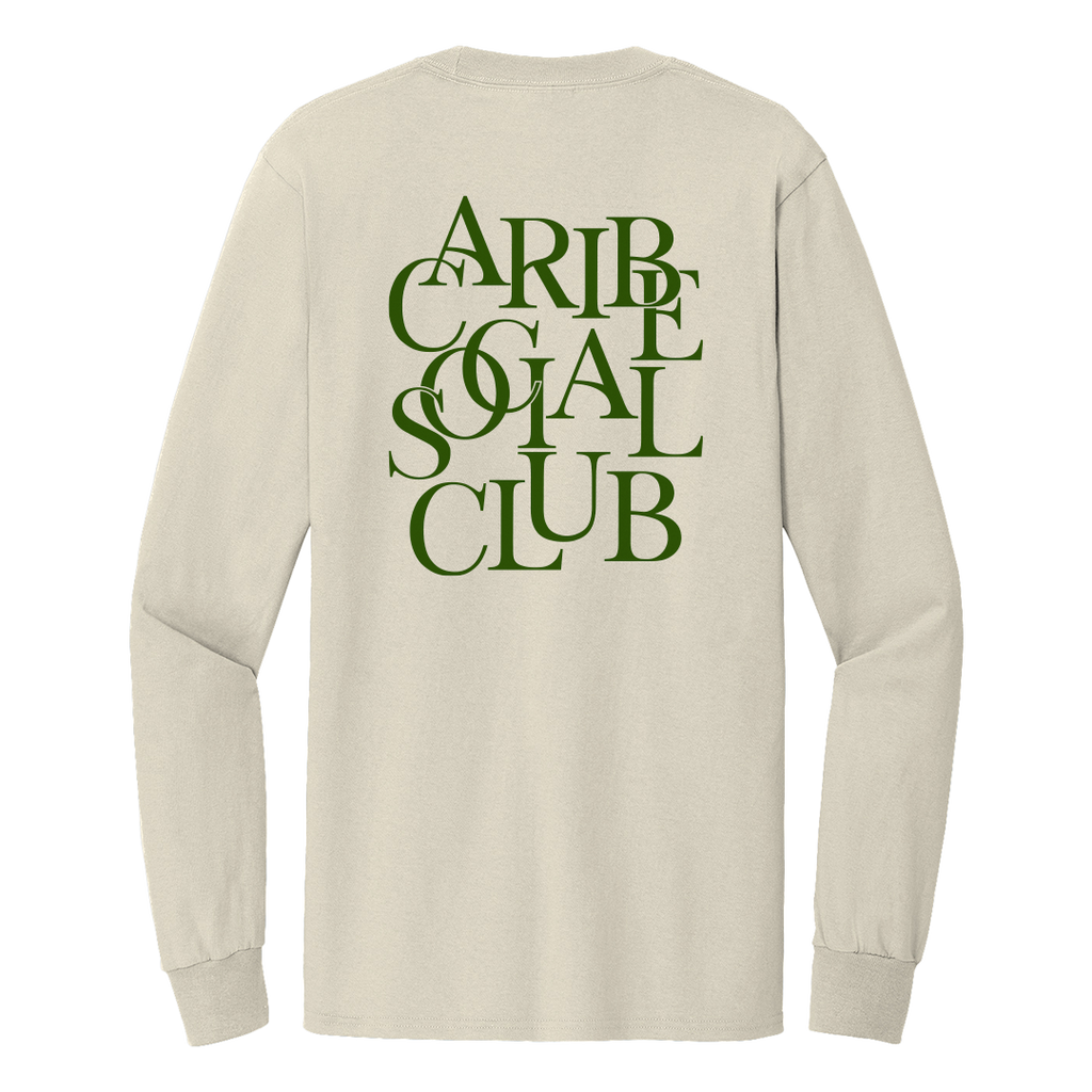 Caribe Social Club - Long Sleeve Tee