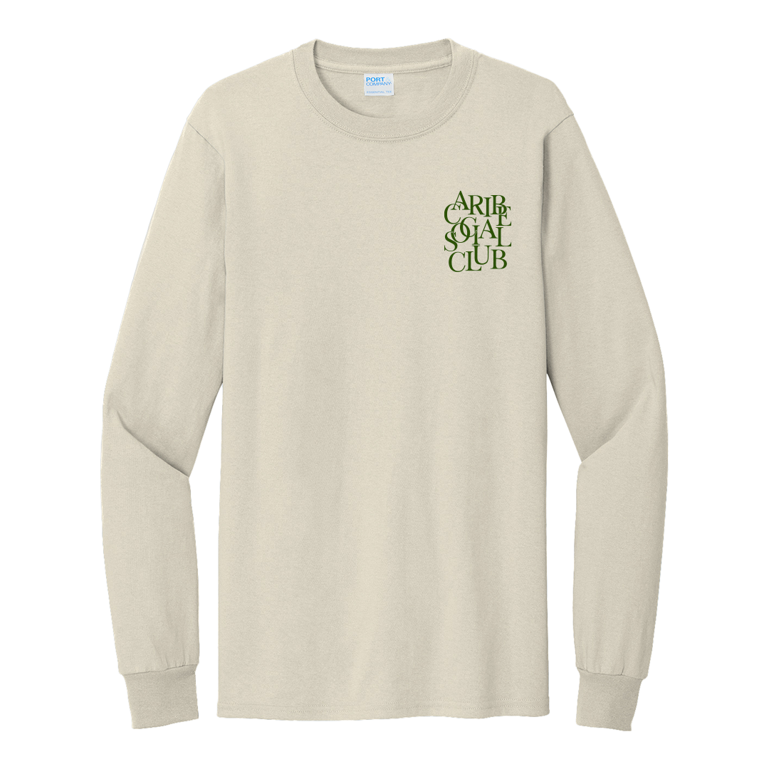 Caribe Social Club - Long Sleeve Tee