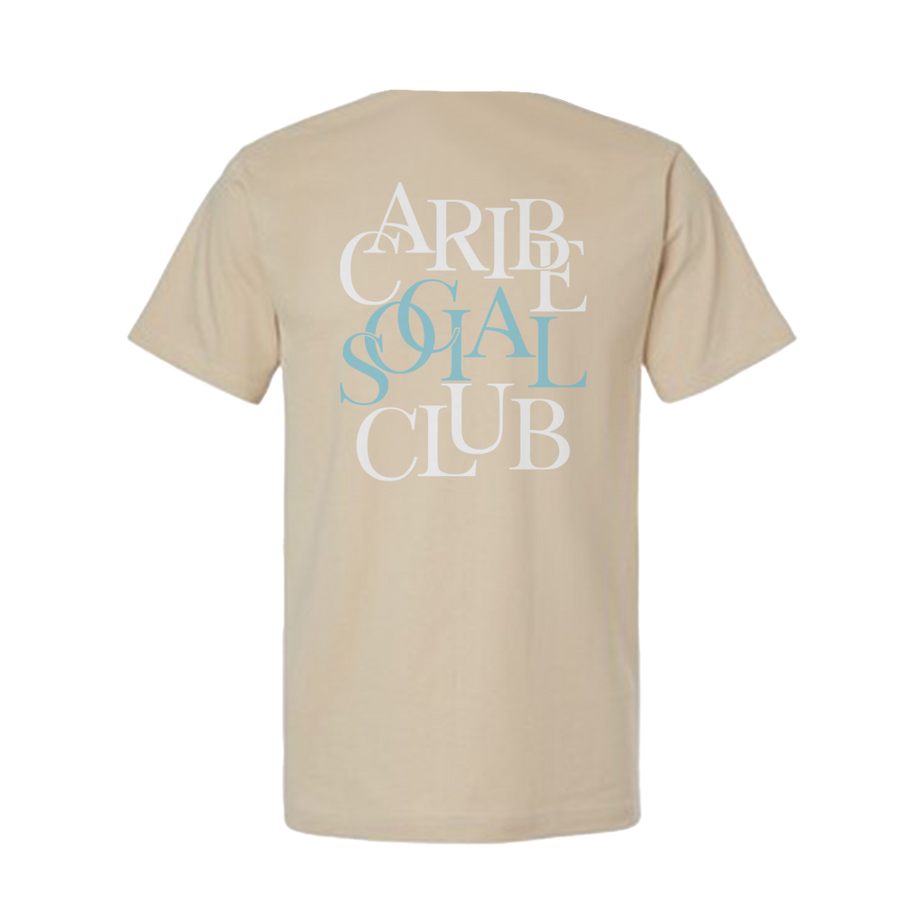 Caribe Social Club - Crewneck T-Shirt