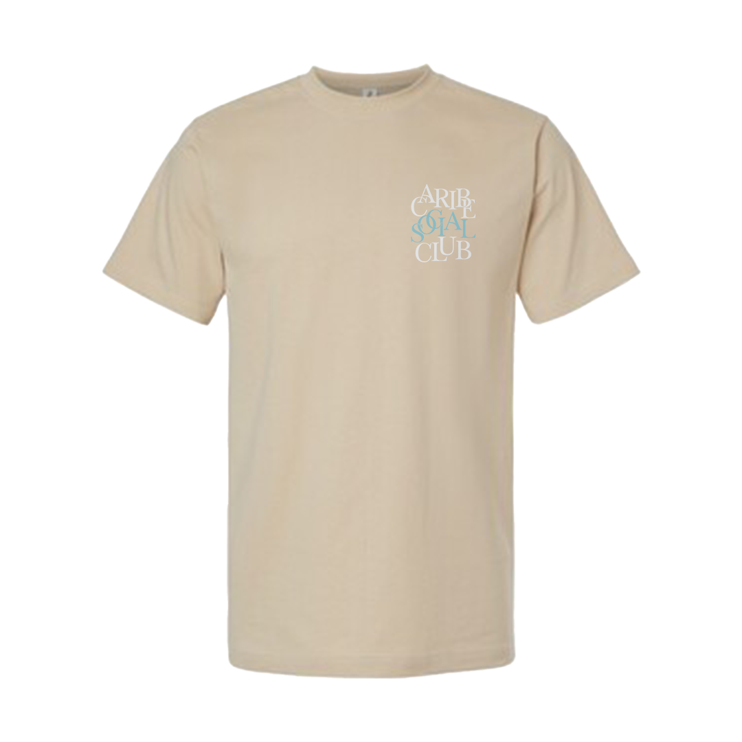 Caribe Social Club - Crewneck T-Shirt