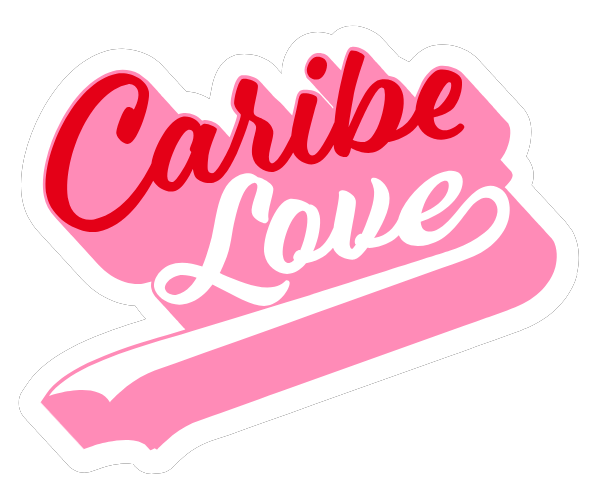 Caribe Love Sticker