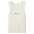 De La Isla Crop Tank