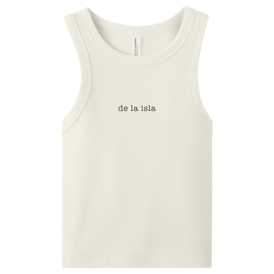 De La Isla Crop Tank