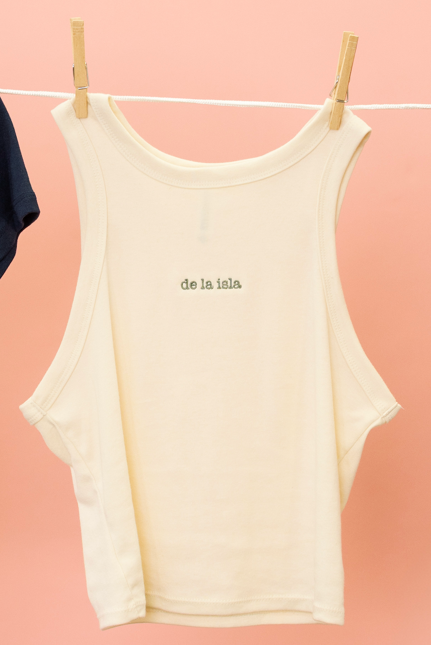 De La Isla Crop Tank