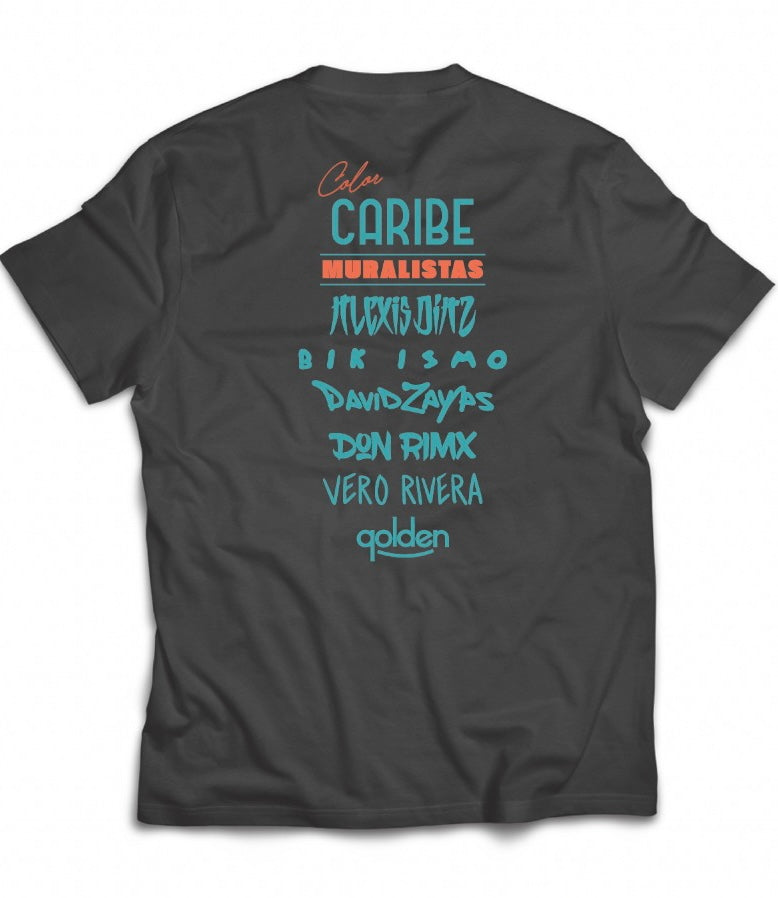 Color Caribe 2021 - T-shirt Oficial Black